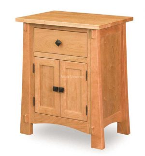Modesto 2 Door 1 Drawer Nightstand