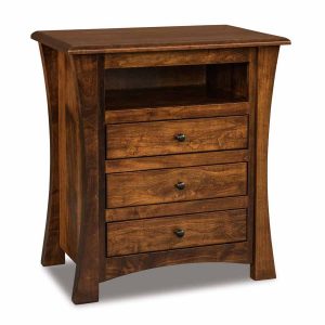 Matison 3 Drawer Nightstand with opening 029