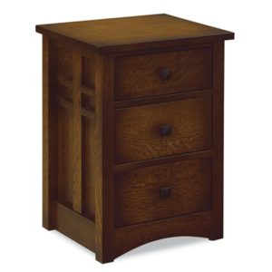 Kascade 3 Drawer Nightstand 021