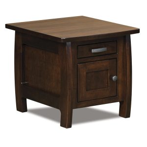Grand Teton Cabinet End Table