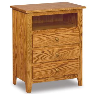 Shaker Nightstand With Opening 029