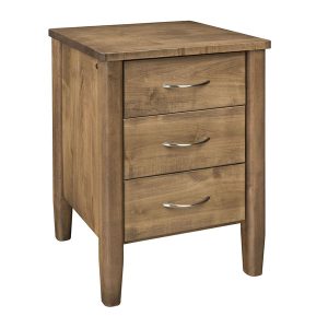 Kirkland 3 Drawer Nightstand