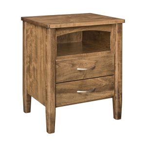 Kirkland 2 Drawer With Top Opening Nightstand
