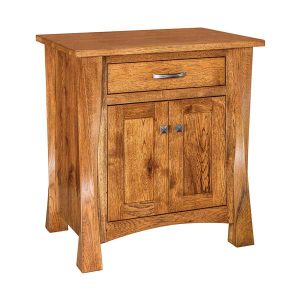 Lexington 2 Door 1 Drawer Nightstand