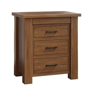 Portland 3 Drawer Nightstand