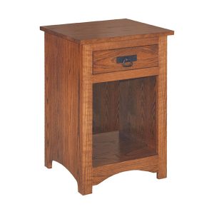 Shaker 1 Drawer Open Nightstand
