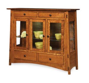 McCoy High Buffet shown in 3 door 4 drawer