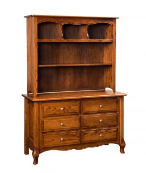 French Country Hutch Top