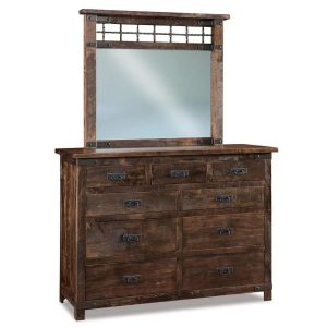 Ironwood 9 Drawer Dresser 057