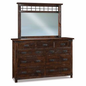 Ironwood 9 Drawer Dresser 069