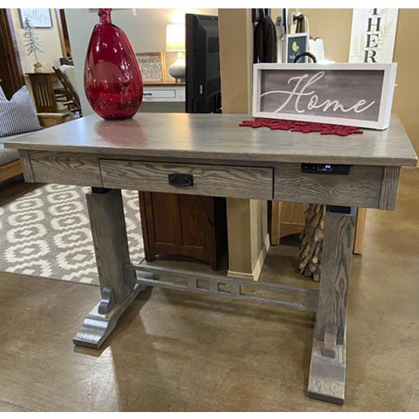 Craftsman Mission Lift Top Desk - Image 4