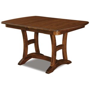 Narrow Horizon Trestle Table