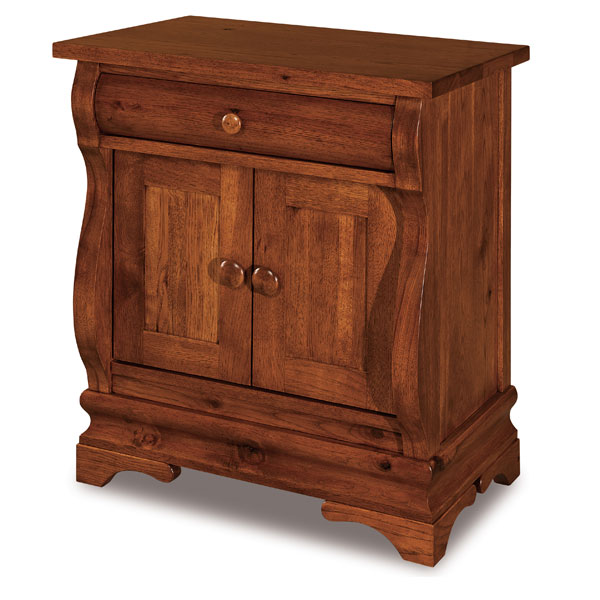 Chippewa Sleigh Nightstand 028