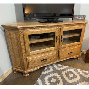 IN-STOCK - Heritage Corner TV Stand