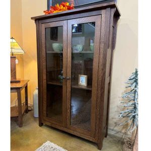 IN-STOCK - Boston Bookcase with Glass Doors