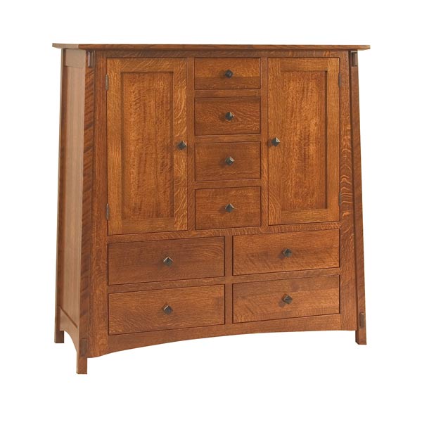 McCoy 8 Drawer 2 Door His and Hers Chest