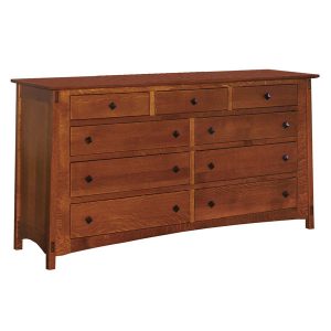 McCoy 9 Drawer Mule Dresser BMCD709M