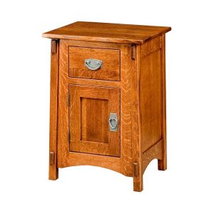 McCoy 1 Drawer 1 Door Nightstand