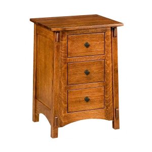 McCoy 3 Drawer Nightstand BMCN1403