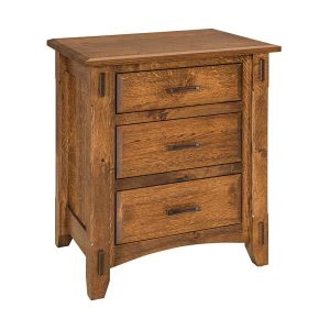 Tacoma 3 Drawer Nightstand TN2203