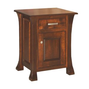 Vandalia 1 Drawer 1 Door Nightstand