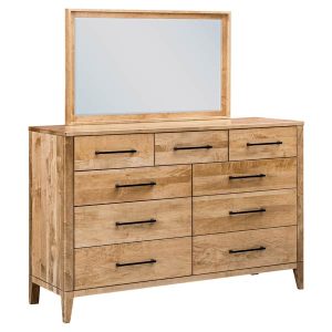 Sandalwood 9 Drawer Tall Dresser